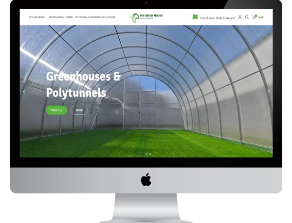 MY GREEN HOUSE.IE desktop