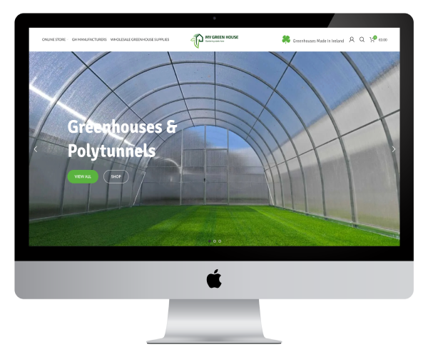 MY GREEN HOUSE.IE desktop